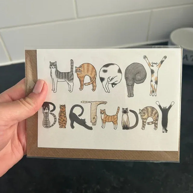 Cats Birthday Card
