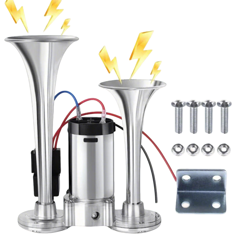600DB Dual-Tone Metal Car Horn