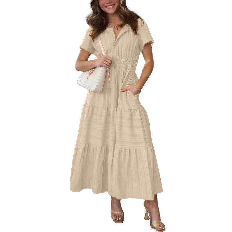 A-line Flowy Maxi Dress