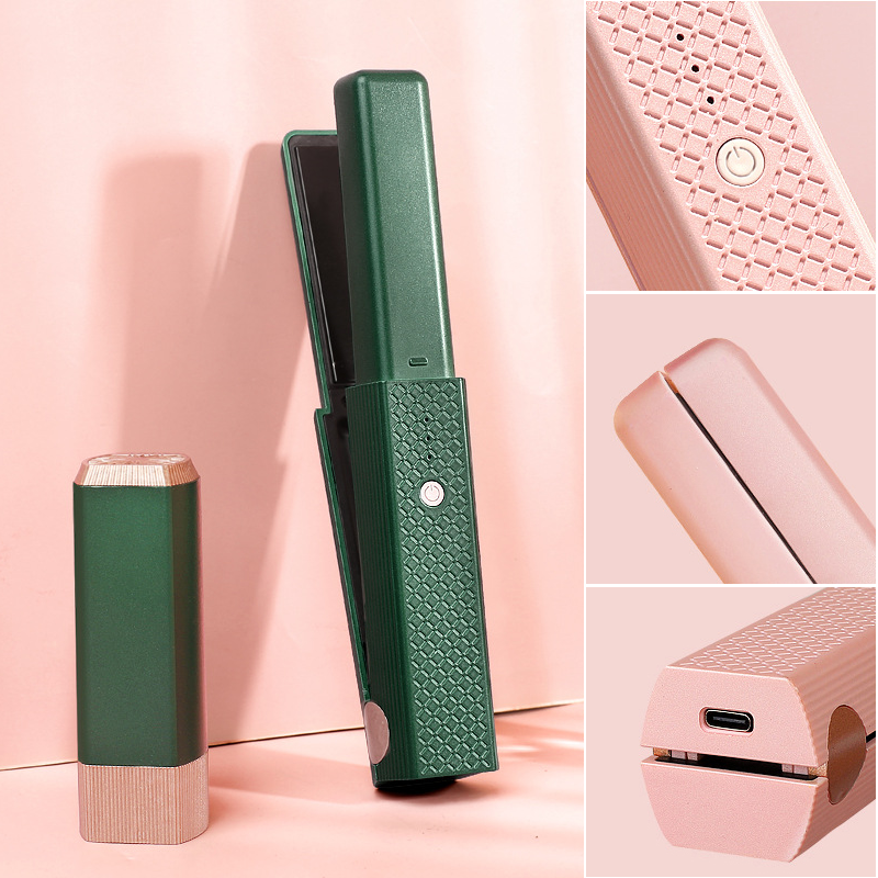 Hair Straightening Comb Curling Iron