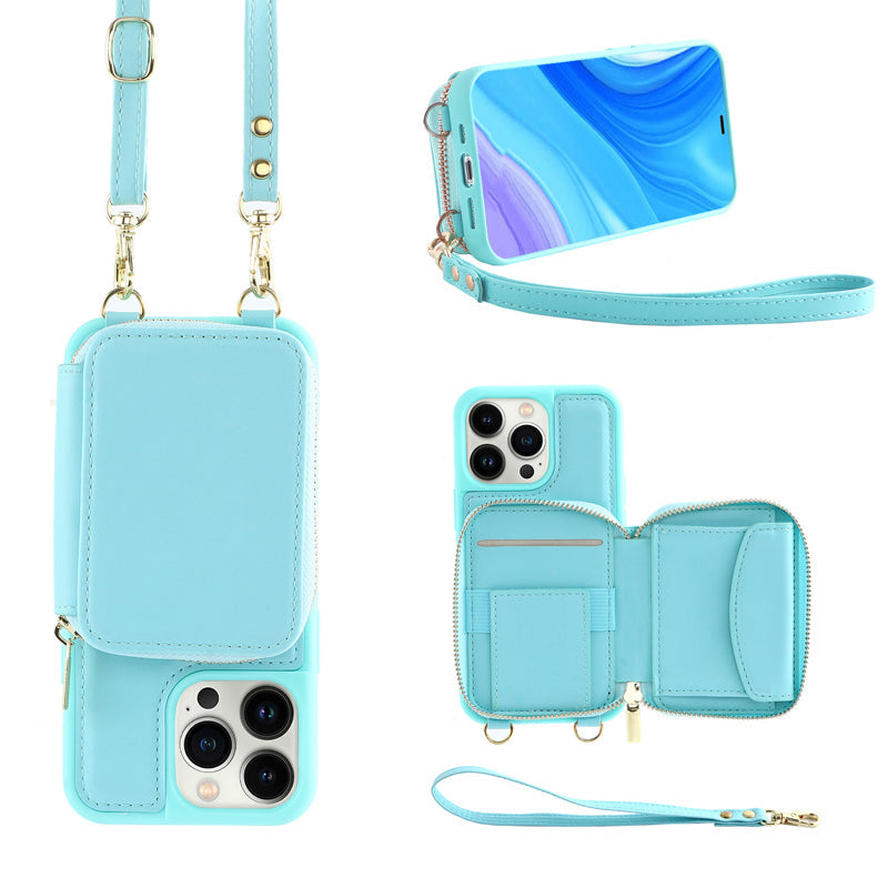 Phone Cover With Wallet & Sling, Crossbody Handbag