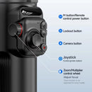 Smart 3-Axis Gimbal Stabilizer with AI Tracking – Professional Video Shooting Tool