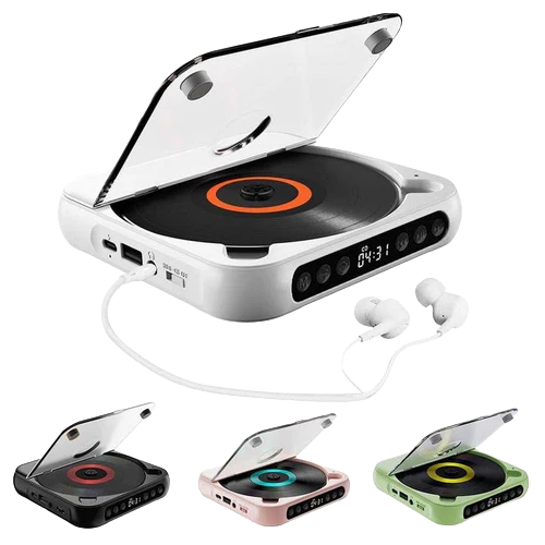 Portable Bluetooth CD Player