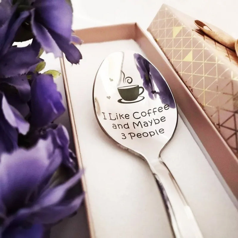 Funny Friendship Coffee Spoon Gift