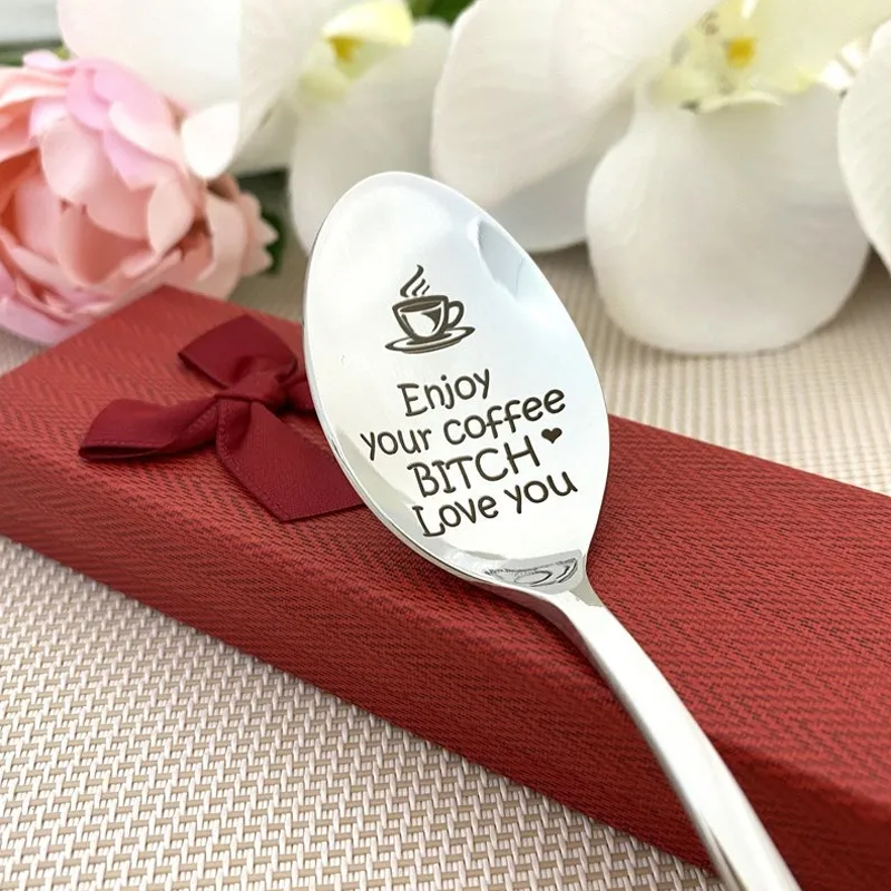 Funny Friendship Coffee Spoon Gift