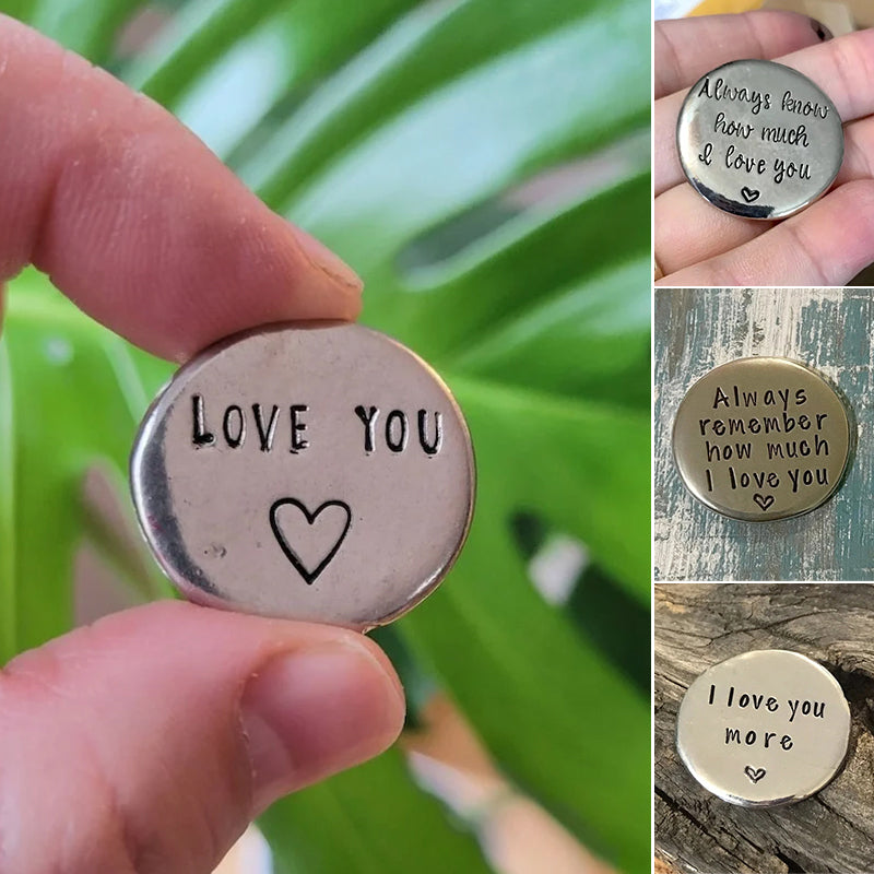 Heartfelt Tin Pocket Token