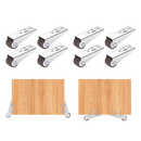 Galvanized Mini Directional Caster