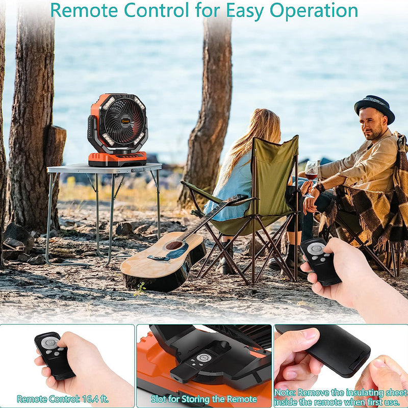 Rechargeable Camping Fan