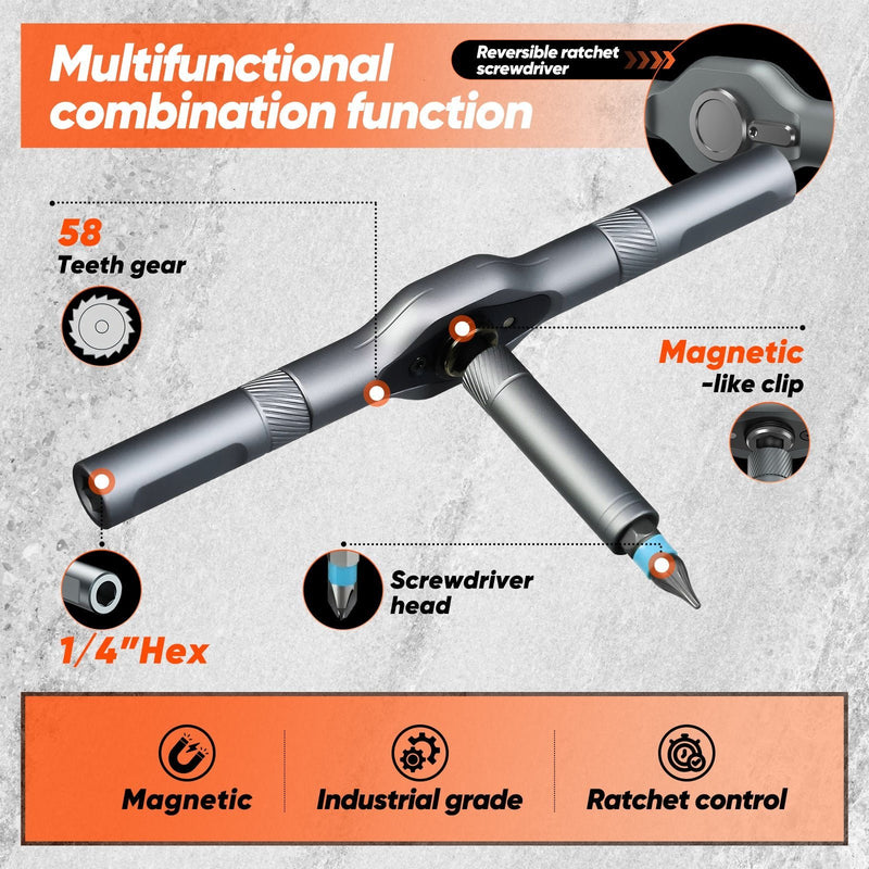 Sale - Ratchet 24-in-1 Screwdriver Set