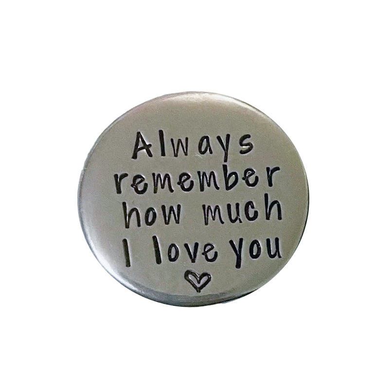 Heartfelt Tin Pocket Token