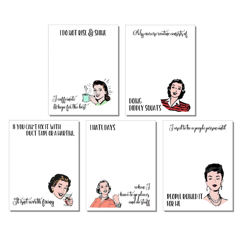 Witty Women Sticky Notes