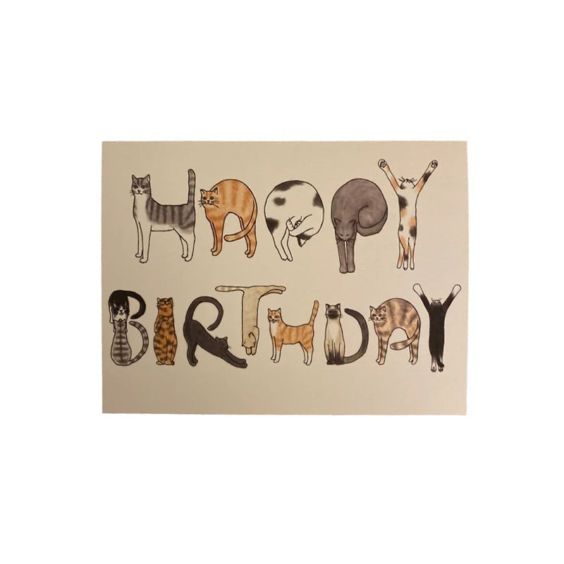 Cats Birthday Card