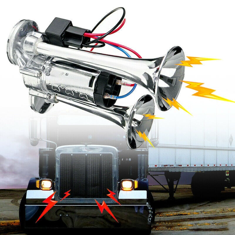 600DB Dual-Tone Metal Car Horn