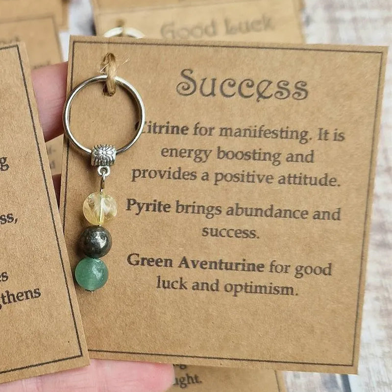 Healing Gemstone Keychain