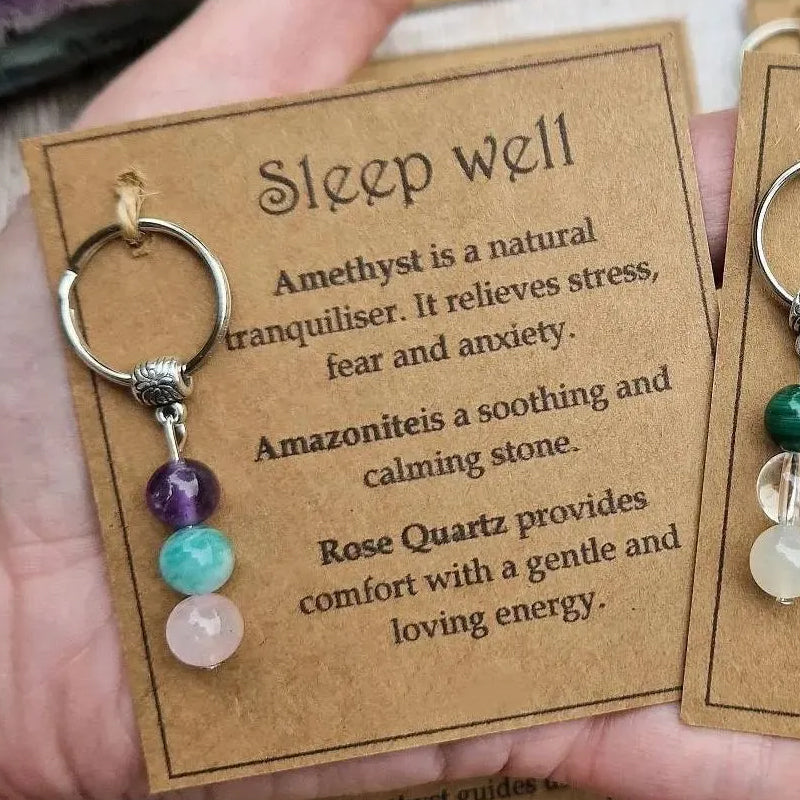 Healing Gemstone Keychain