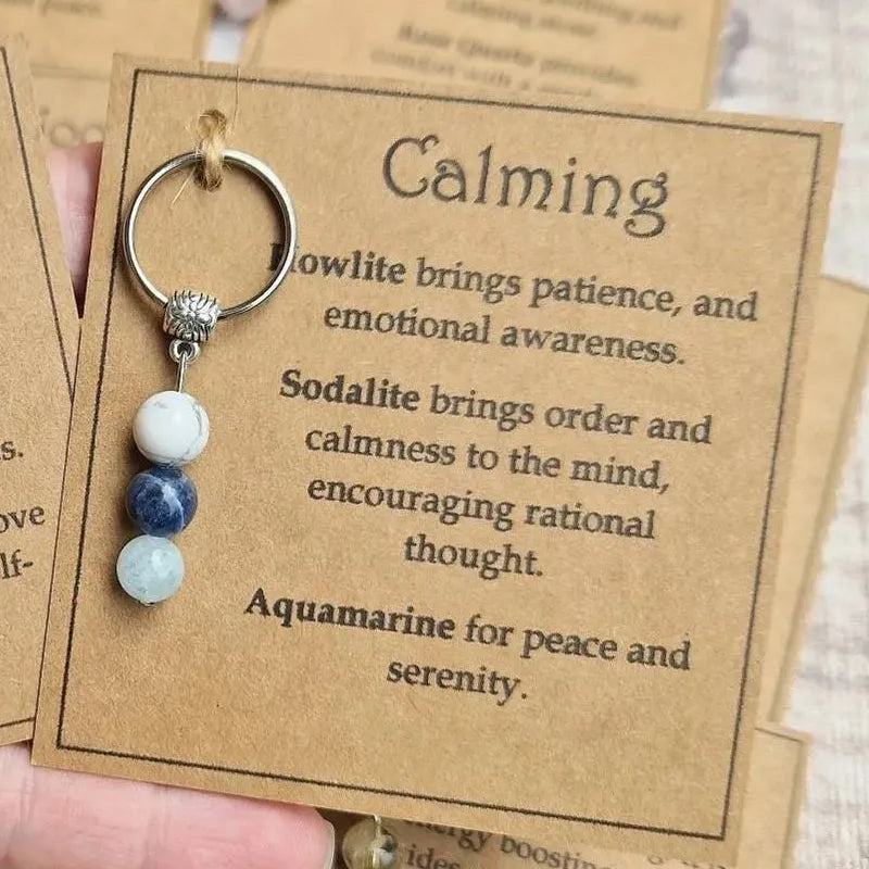 Healing Gemstone Keychain