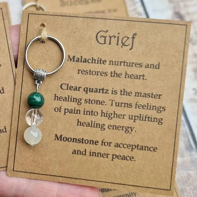 Healing Gemstone Keychain
