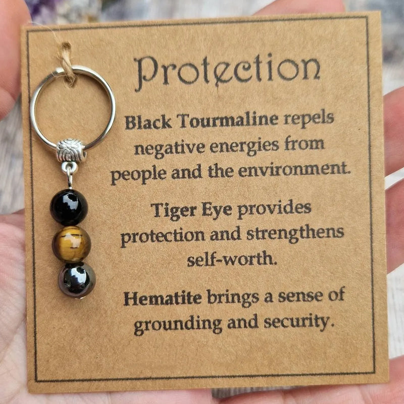 Healing Gemstone Keychain