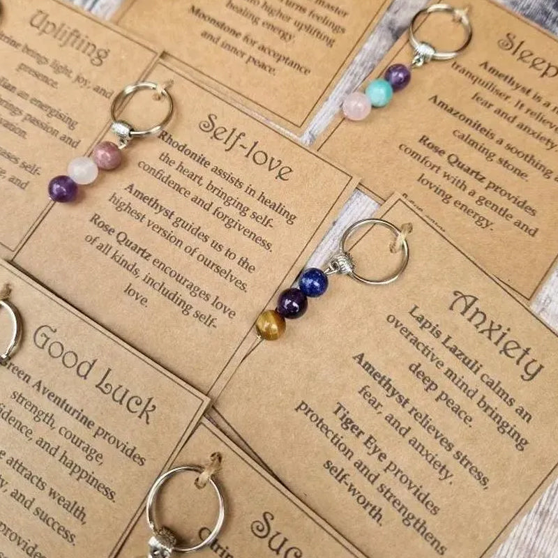 Healing Gemstone Keychain