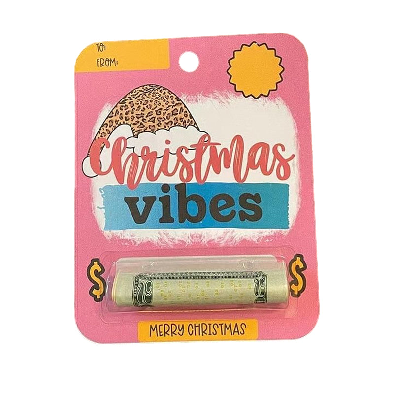 Christmas Money Holder Greeting Card